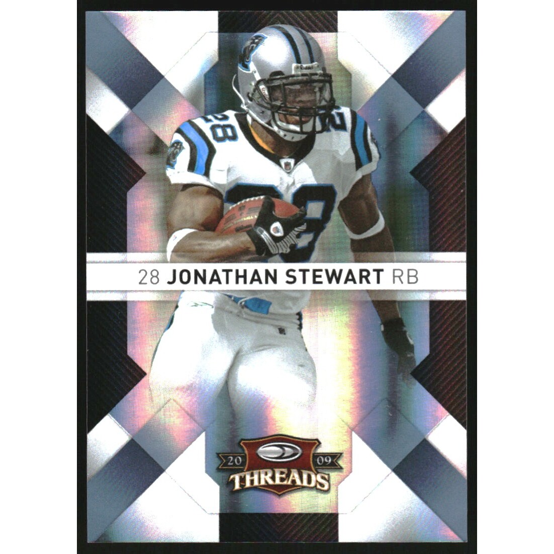 2009 Donruss Threads Platinum Holofoil #15 Jonathan Stewart 2009 Donruss Threads Platinum Holofoil #15 Jonathan Stewart