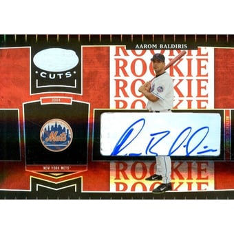 2004 Leaf Certified Cuts Marble Signature Red #251 Aarom Baldiris ROO/100