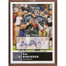2010 Topps Magic Autographs #191 Zac Robinson 2D