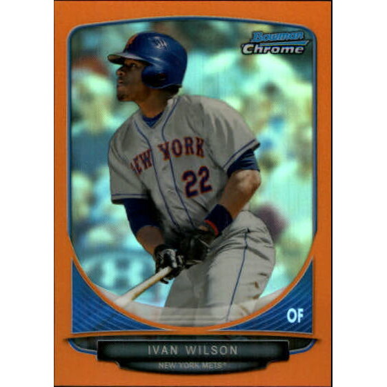 2013 Bowman Chrome Mini Orange Refractors #37 Ivan Wilson