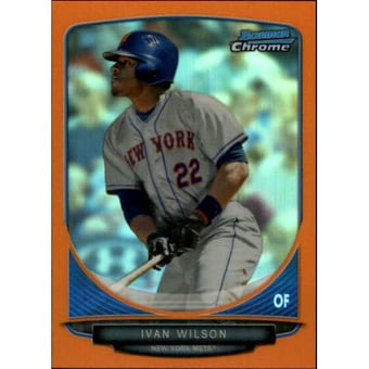 2013 Bowman Chrome Mini Orange Refractors #37 Ivan Wilson
