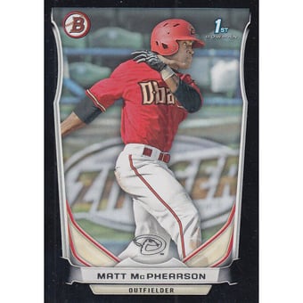 2014 Bowman Prospects Black #BP55 Matt McPhearson