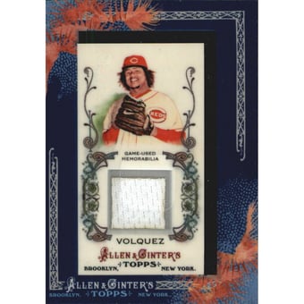 2011 Topps Allen and Ginter Relics #EV Edinson Volquez