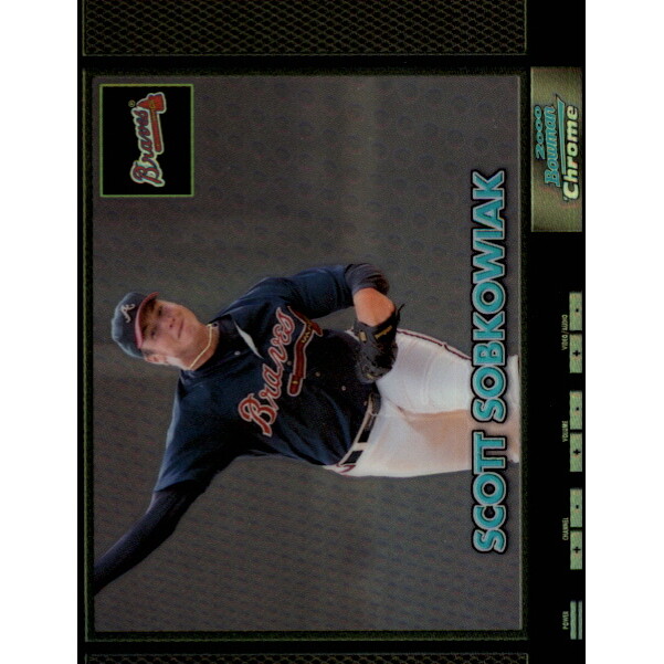 2000 Bowman Chrome Retro/Future Refractors #430 Scott Sobkowiak