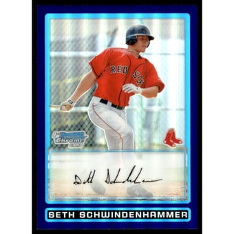 2009 Bowman Chrome Draft Prospects Purple Refractors #BDPP13 Seth Schwindenhammer