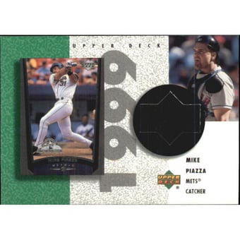 2002 UD Authentics Reverse Negative Jerseys #RMP Mike Piazza