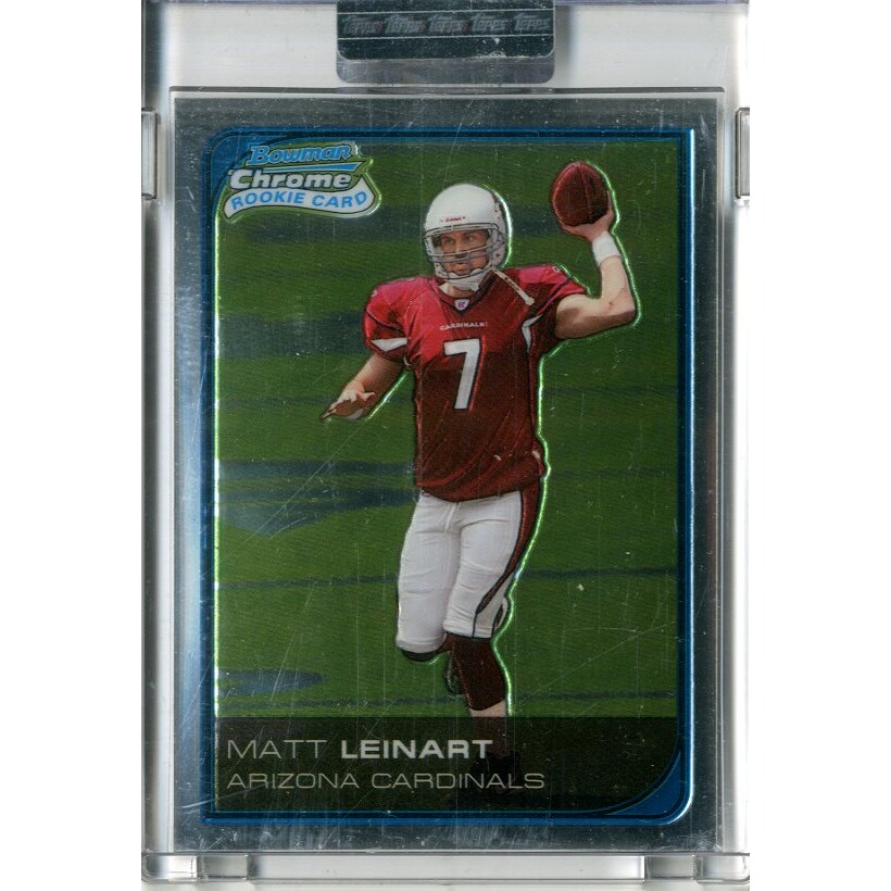 2006 Bowman Chrome Uncirculated Rookies #224 Matt Leinart. rookie card picture