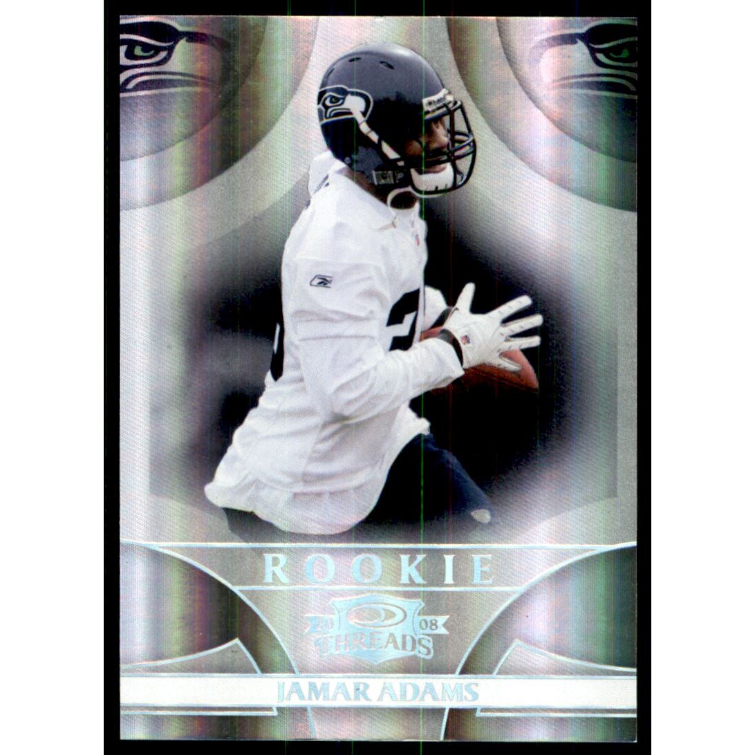 2008 Donruss Threads Silver Holofoil #188 Jamar Adams