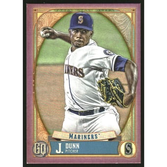 2021 Topps Gypsy Queen Mauve #66 Justin Dunn