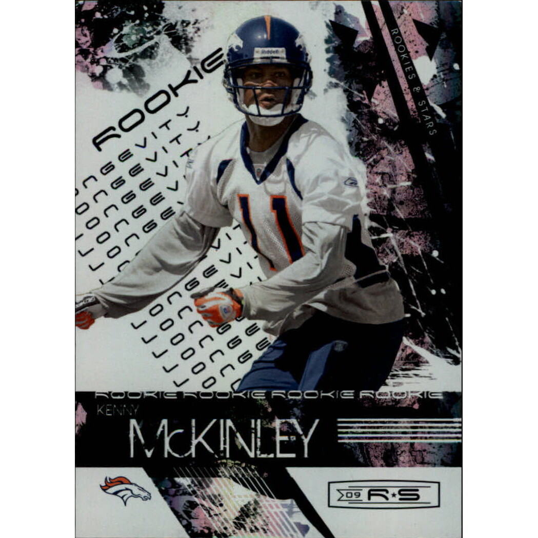 2009 Donruss Rookies and Stars Longevity Parallel Silver Holofoil #167 Kenny McKinley