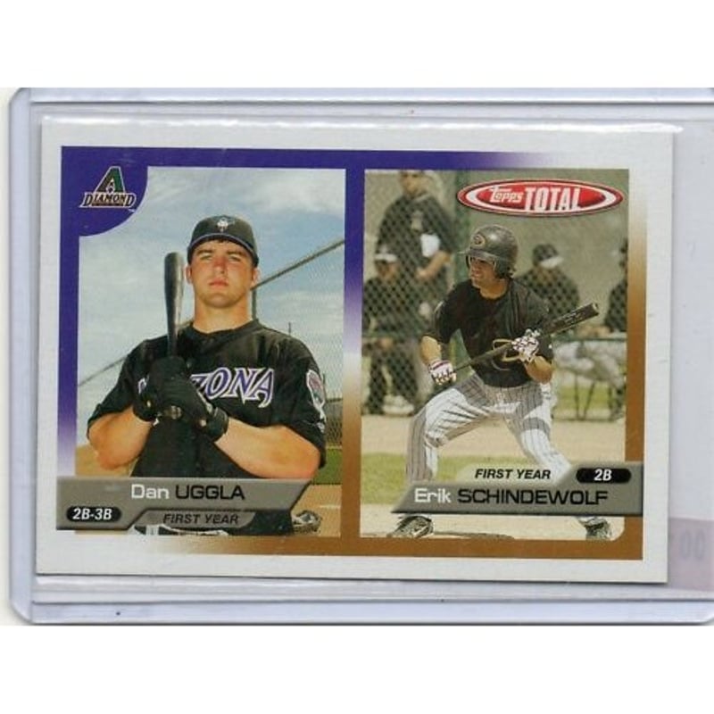 2005 Topps Total #723 D.Uggla RC/E.Sch'wolf RC
