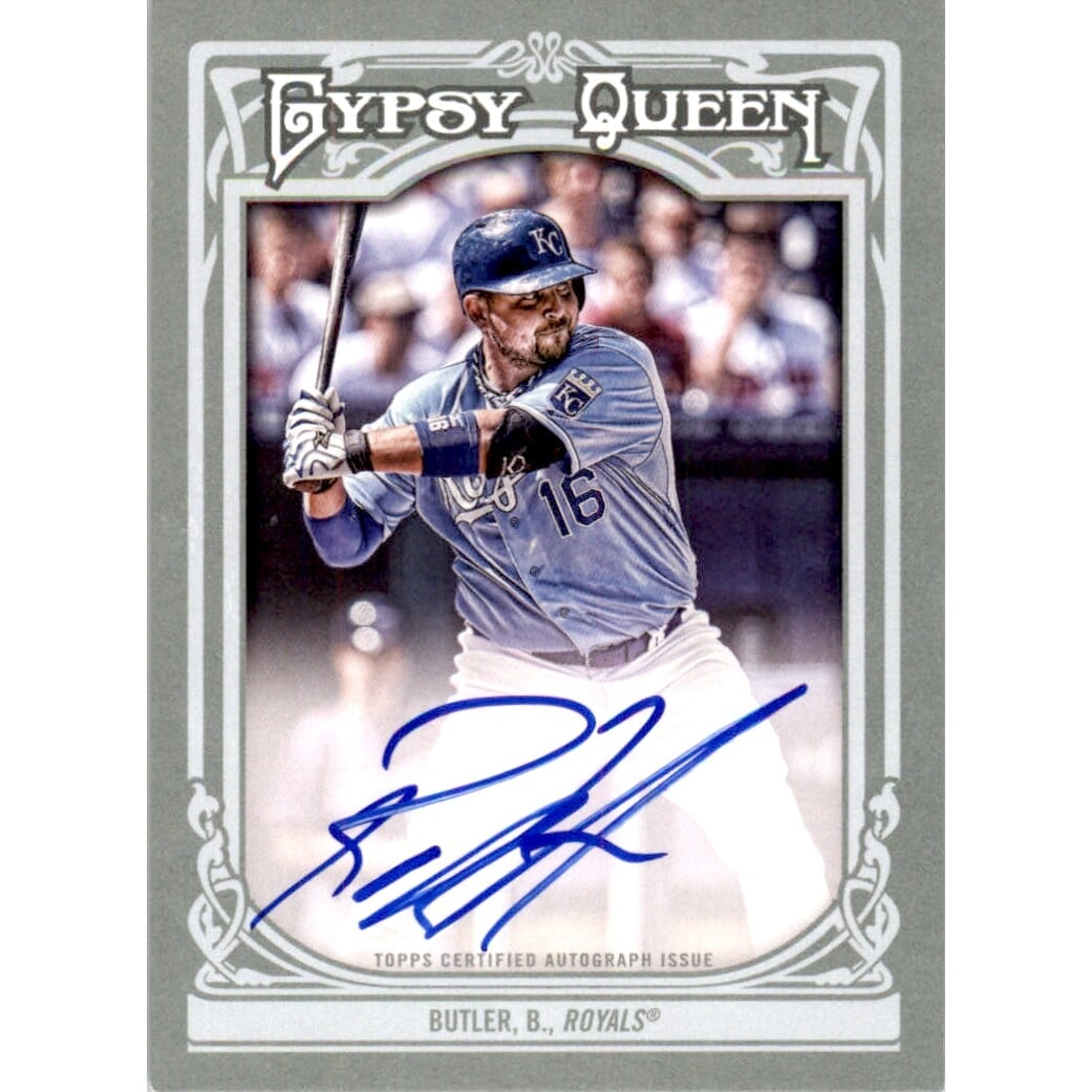 2013 Topps Gypsy Queen Autographs #BB Billy Butler. rookie card picture