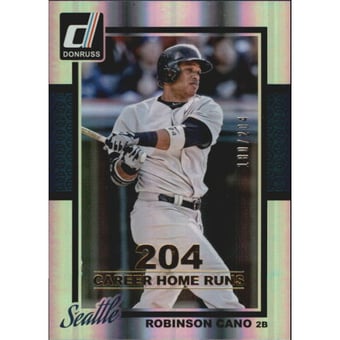 2014 Donruss Stat Line Career #67 Robinson Cano/204