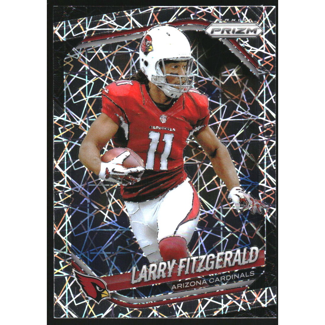 2025 Panini Prizm Prizms Lazer #299 Larry Fitzgerald