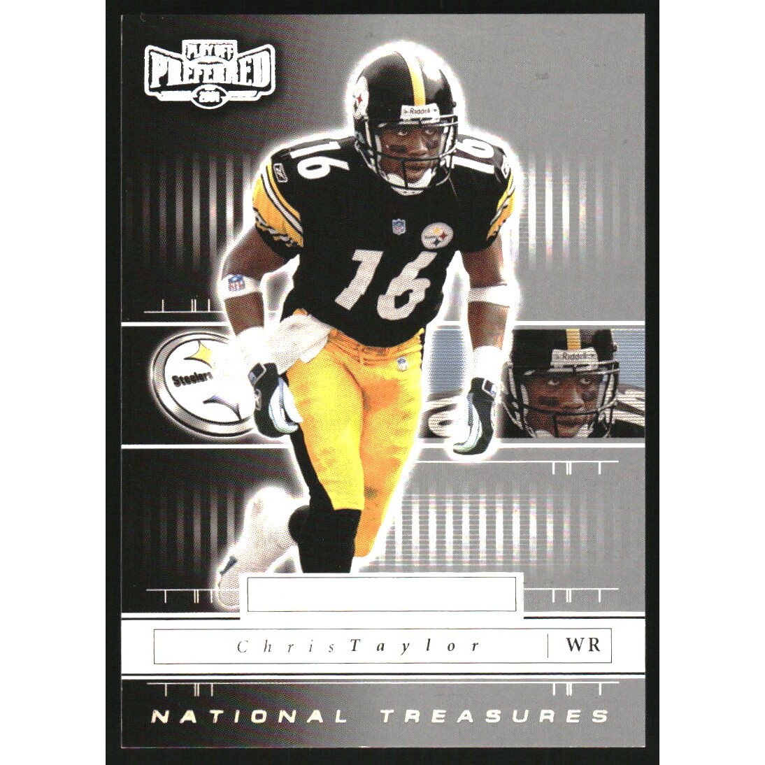 2001 Playoff Preferred National Treasures Silver #149 Chris Taylor