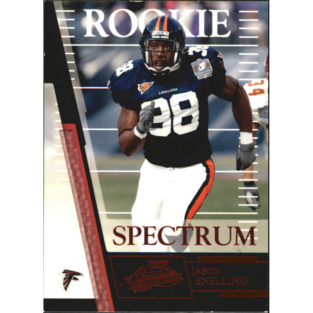 2007 Absolute Memorabilia Spectrum Red Retail #174 Jason Snelling