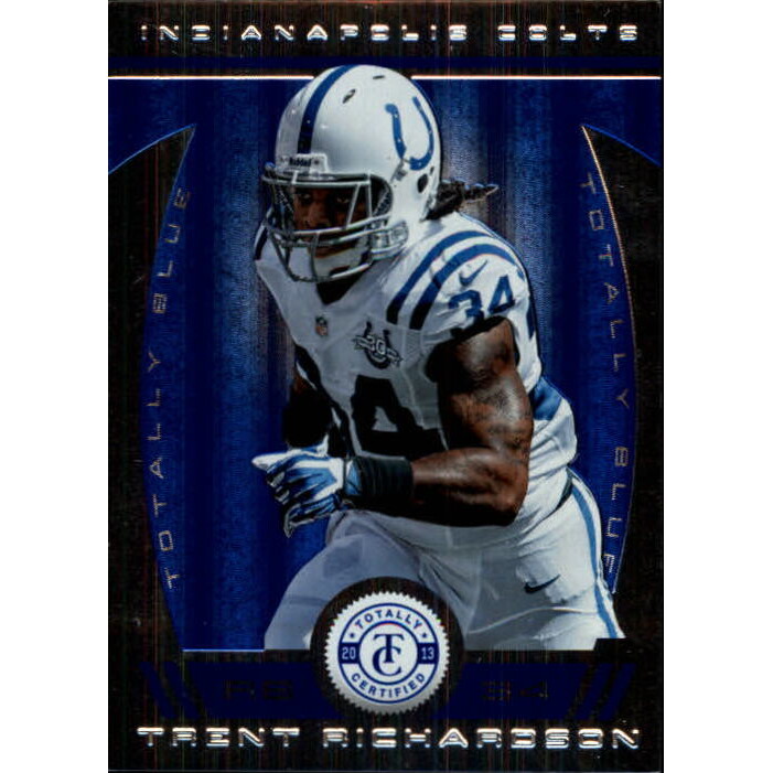 2013 Totally Certified Blue #24 Reggie Wayne