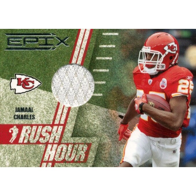 2010 Epix Rush Hour Materials #20 Jamaal Charles/150