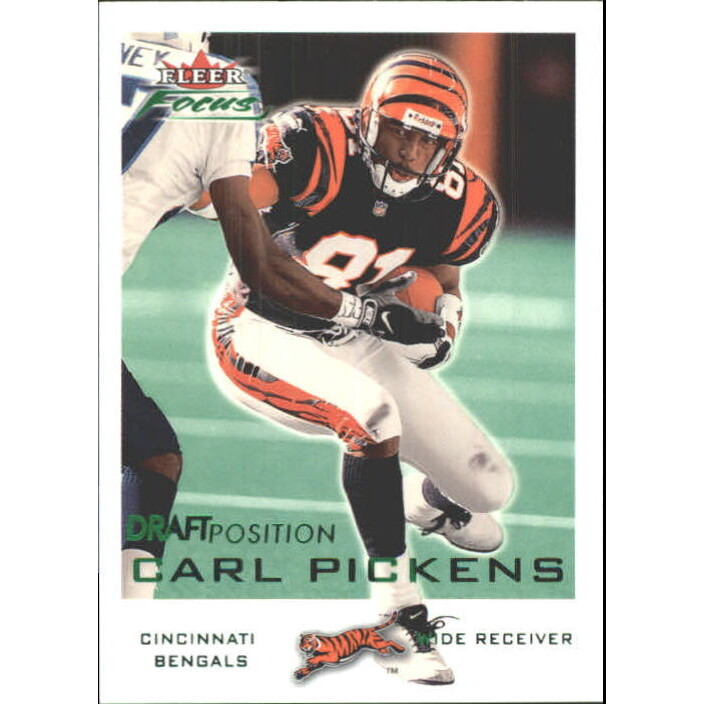 2000 Fleer Focus Draft Position #11 Carl Pickens/203