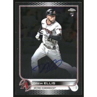 2022 Topps Chrome Rookie Autographs #RADE Drew Ellis