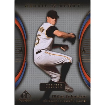 2004 SP Game Used Patch #112 Mike Johnston RD RC