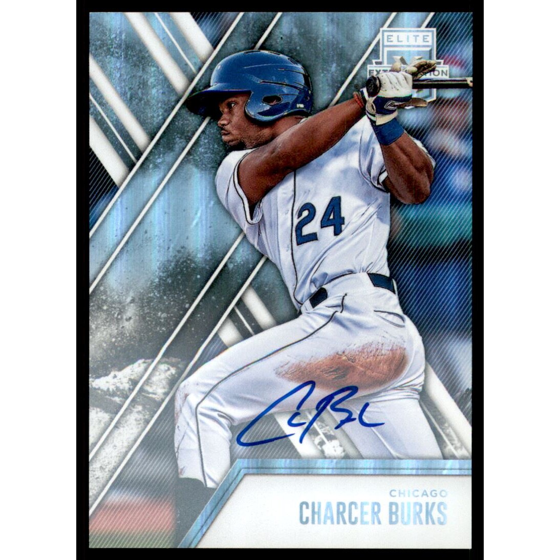 2017 Elite Extra Edition Autographs #90 Charcer Burks