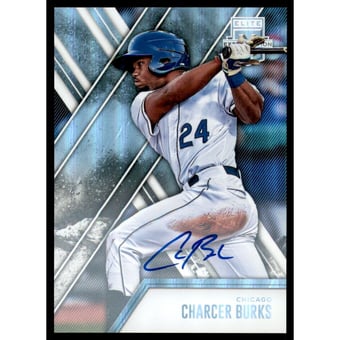 2017 Elite Extra Edition Autographs #90 Charcer Burks