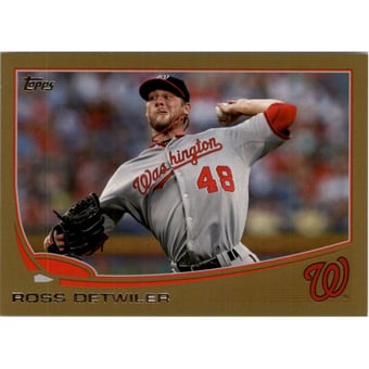 2013 Topps Mini Gold #505 Ross Detwiler