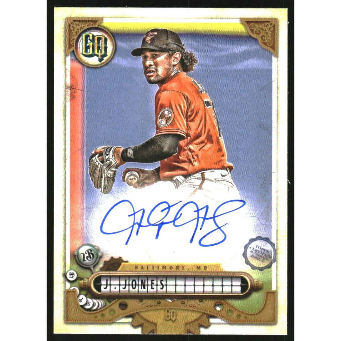 2022 Topps Gypsy Queen Autographs #GQAJJ Jahmai Jones. rookie card picture