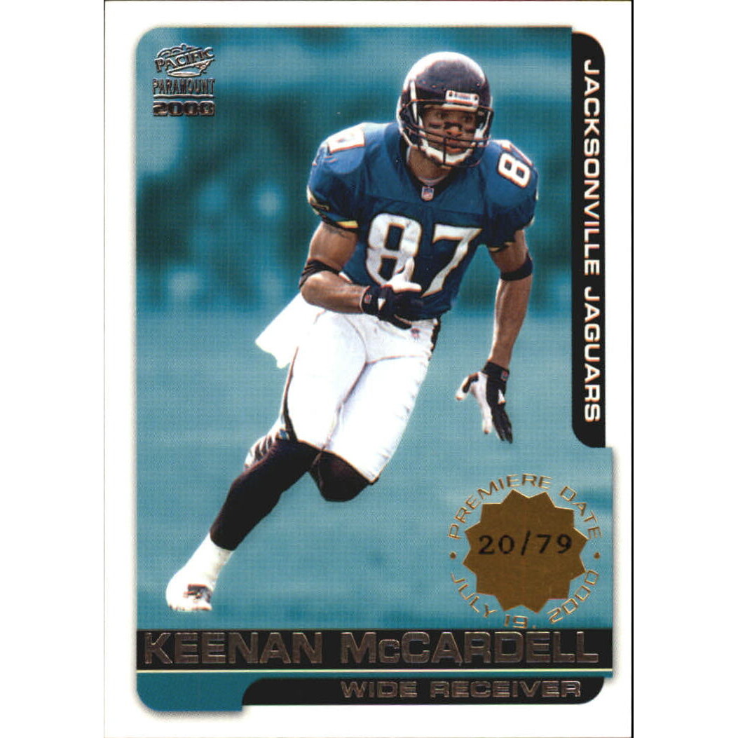 2000 Paramount Premiere Date #107 Keenan McCardell