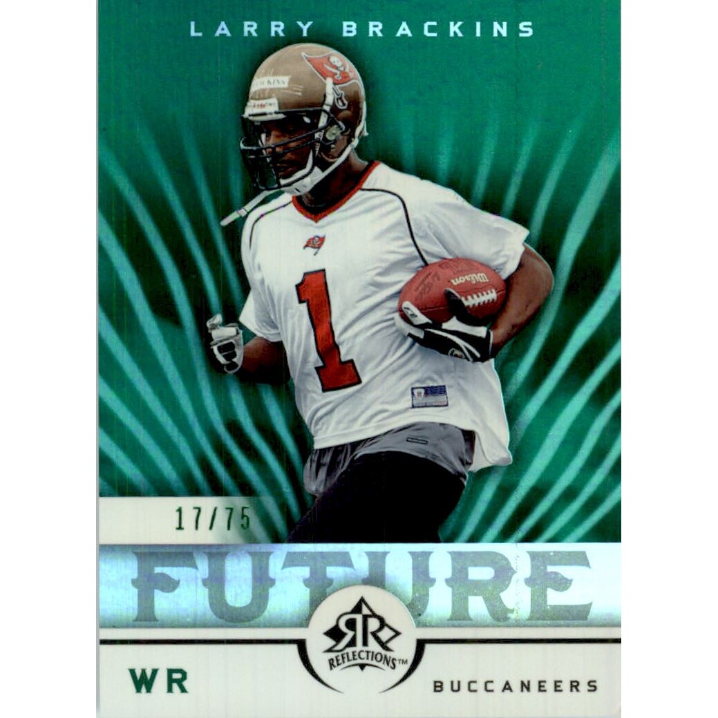 2005 Reflections Green #186 Larry Brackins