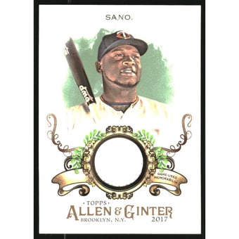 2017 Topps Allen and Ginter Relics #FSRBMSA Miguel Sano B