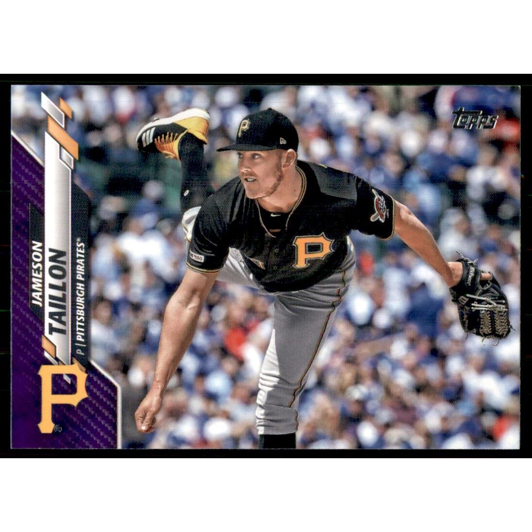 2020 Topps Meijer Purple #240 Jameson Taillon. rookie card picture