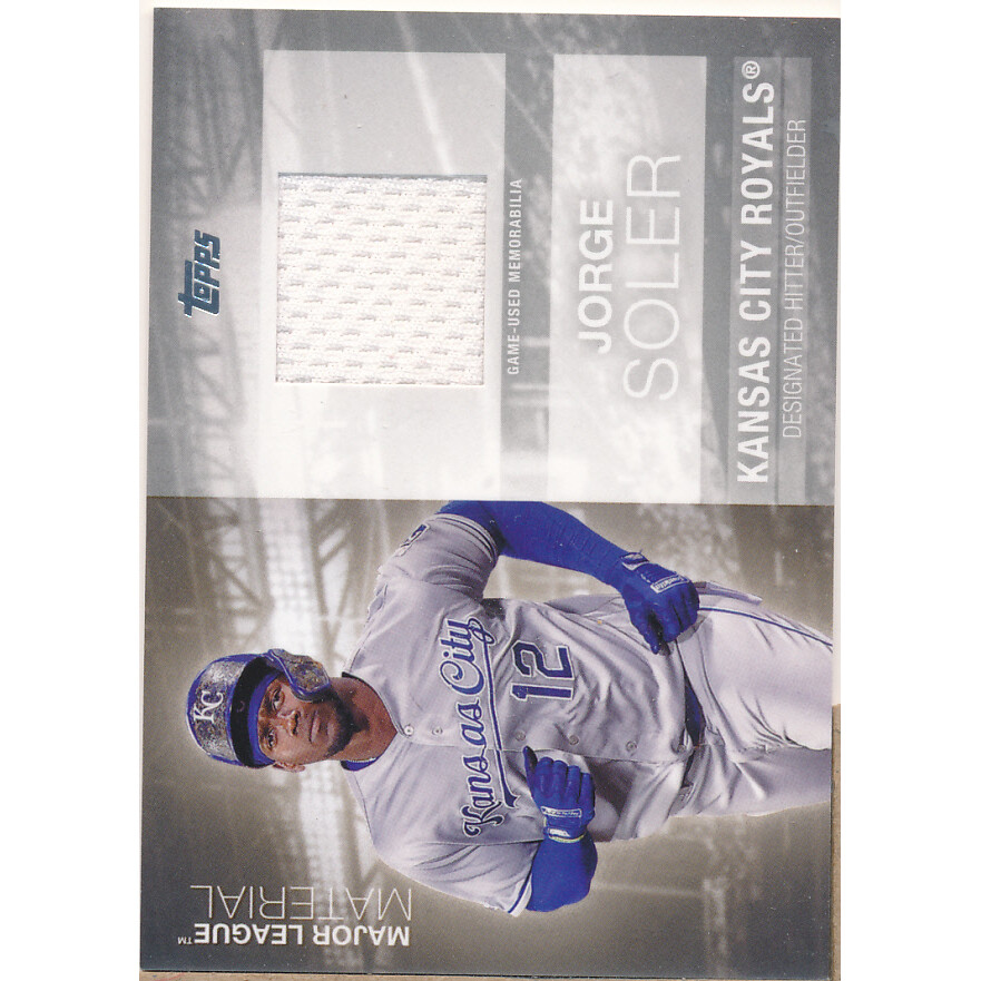 2020 Topps Major League Materials #MLMJS Jorge Soler S2
