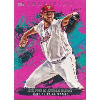 2021 Topps Inception Magenta #2 Stephen Strasburg