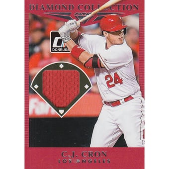 2017 Donruss Diamond Collection Memorabilia #DCCC C.J. Cron