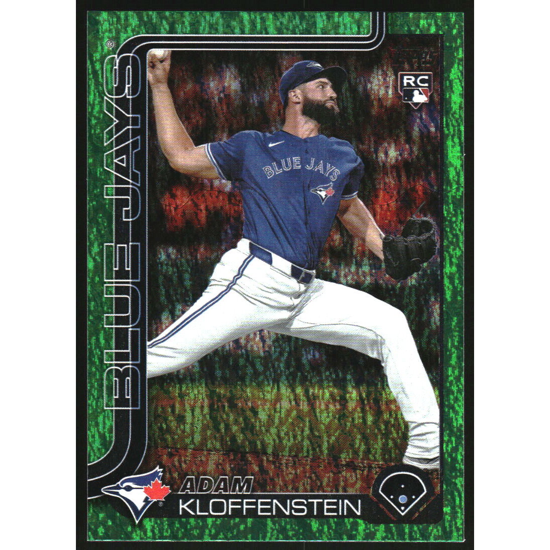 2025 Topps Green Holo Foil #426 Adam Kloffenstein