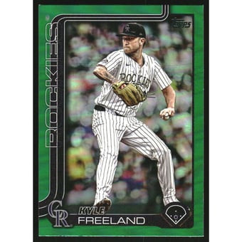 2025 Topps Green Rainbow Foil #407 Kyle Freeland