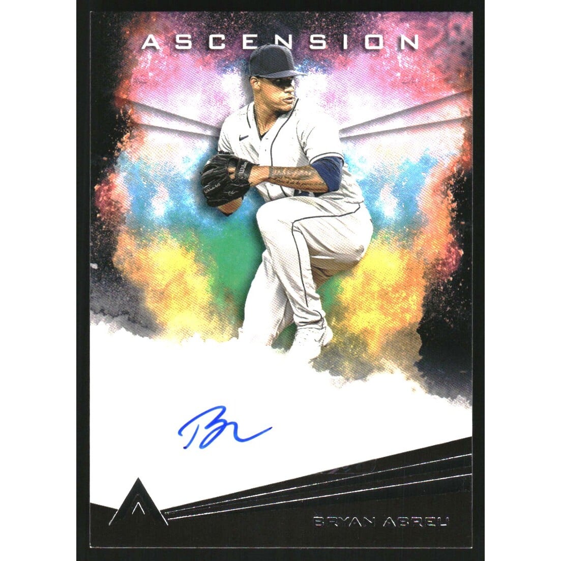 2021 Panini Ascension Autographs #9 Bryan Abreu. rookie card picture