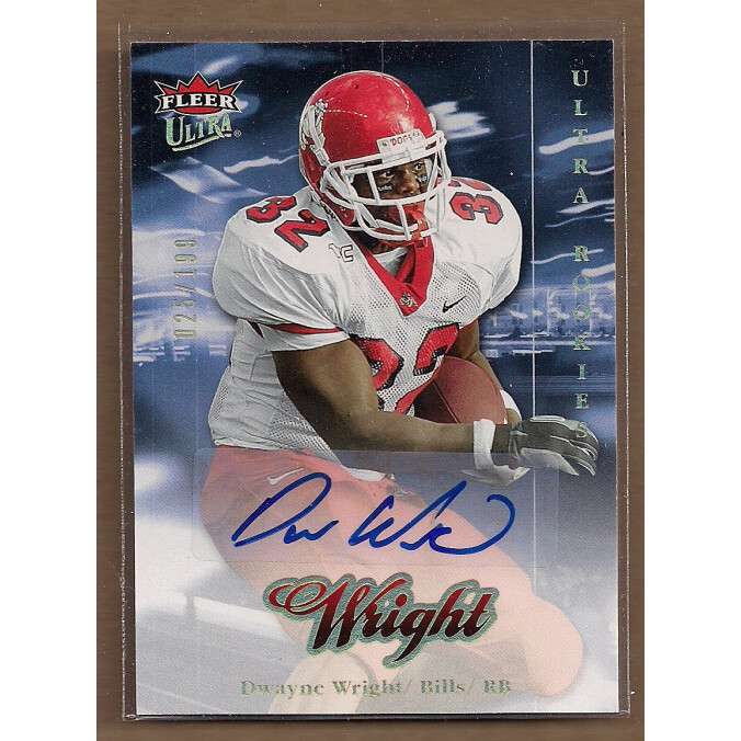 2007 Ultra Rookie Autographs #243 Dwayne Wright