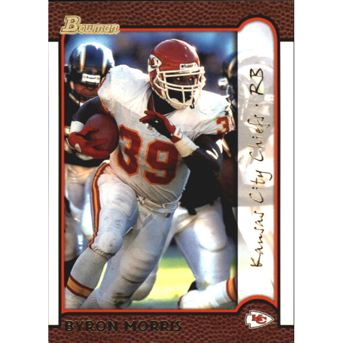 1999 Bowman Gold #31 Byron Bam Morris