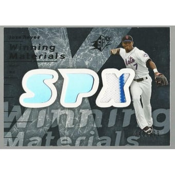 2007 SPx Winning Materials 199 Silver #JR Jose Reyes/199