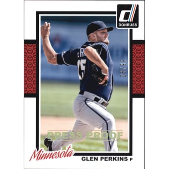2014 Donruss Press Proofs Gold #167 Glen Perkins