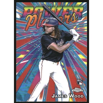 2025 Topps Chrome Power Players #PP19 James Wood