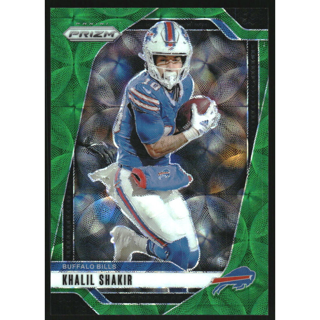 2024 Panini Prizm Prizms Green Scope #31 Khalil Shakir