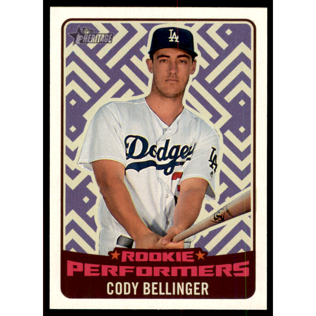 2017 Topps Heritage Rookie Performers #RPCB Cody Bellinger