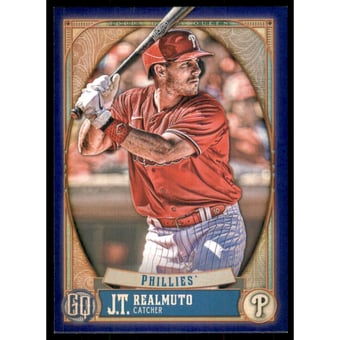 2021 Topps Gypsy Queen Indigo #72 J.T. Realmuto