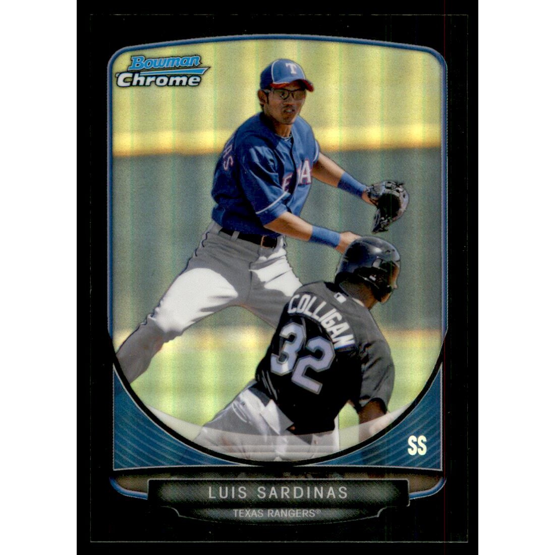 2013 Bowman Chrome Prospects Black Refractors #BCP84 Luis Sardinas