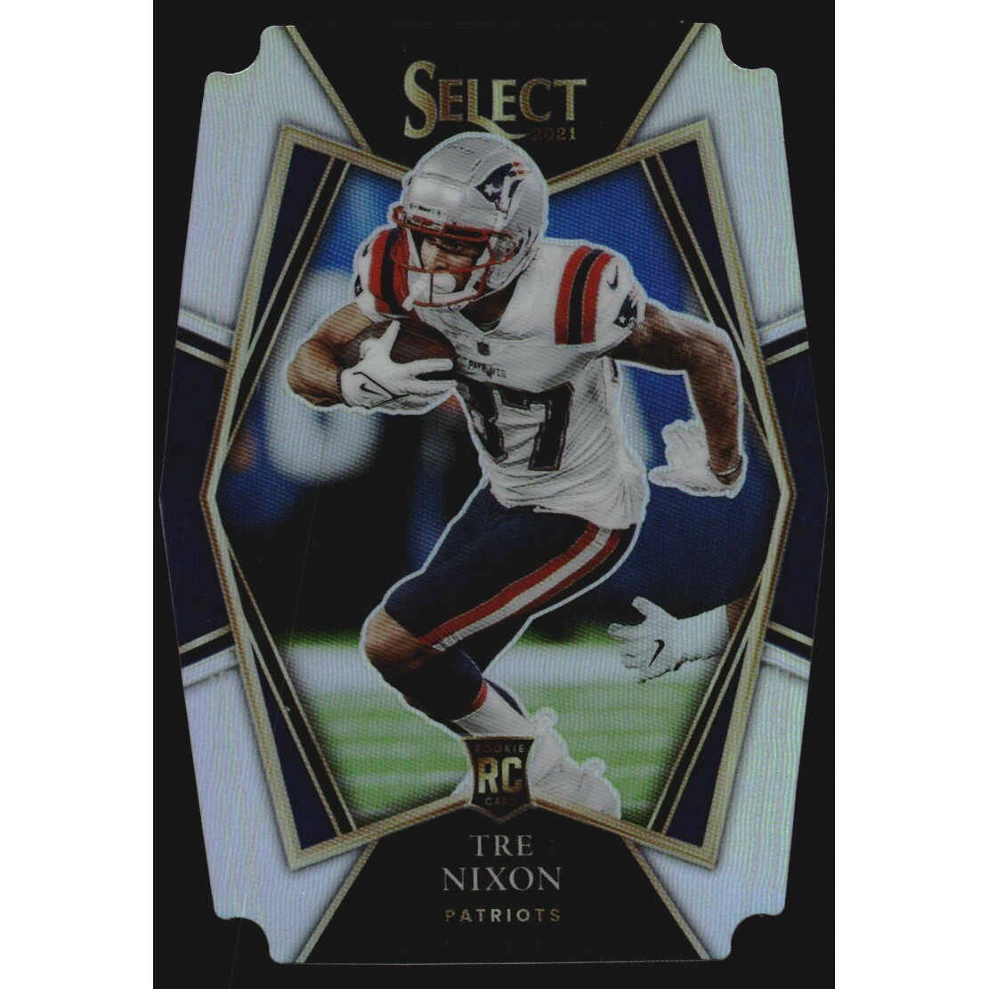 2021 Select Prizm Silver Die Cut #199 Tre Nixon