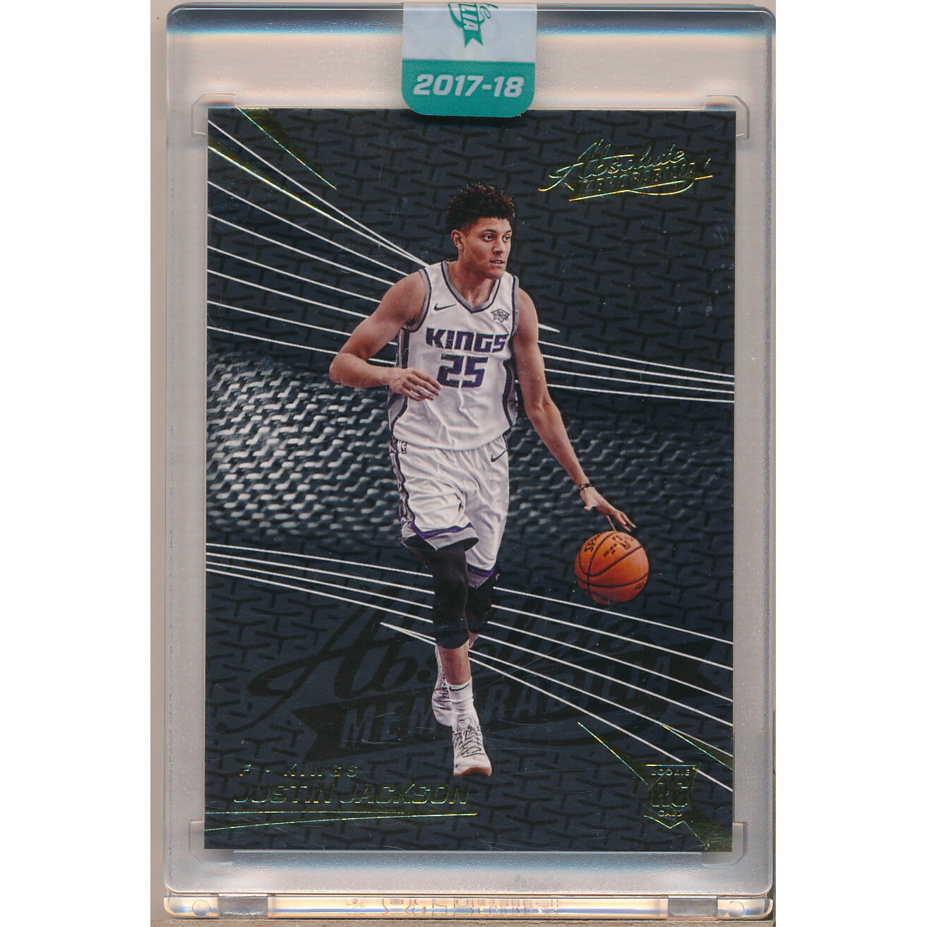 2017-18 Absolute Memorabilia #80 Justin Jackson RC